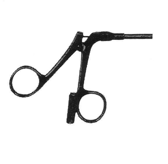 İZOLELİ BİYOPSİ FORSEPS F MODEL SAPLI  ÇAP : 5MM L: 36CM